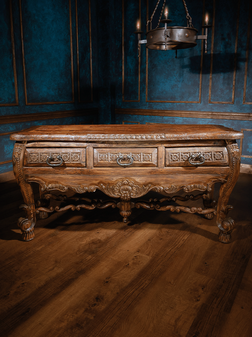 東京KANKAN シーシャムウッド× ロートアイアン エクステンションデスク