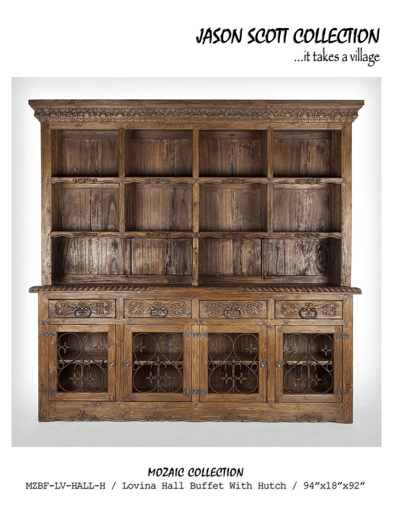 当時物HUTCH Woody BAR 当時物HUTCH Woody BAR Hudson Valley Two-Door Hutch – Stickley