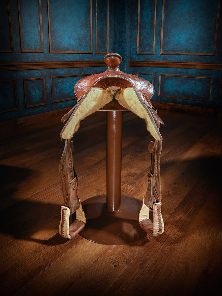 Montana Western Saddle Bar Stool