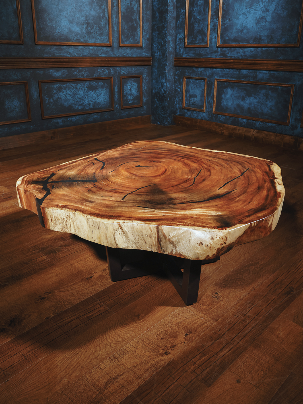Western coffee table top and end tables